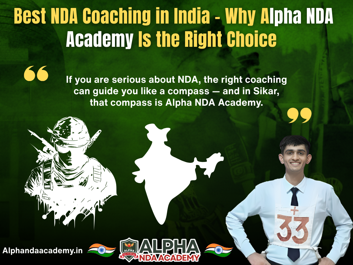 Best NDA Coaching in India (2026) - Alpha NDA Academy