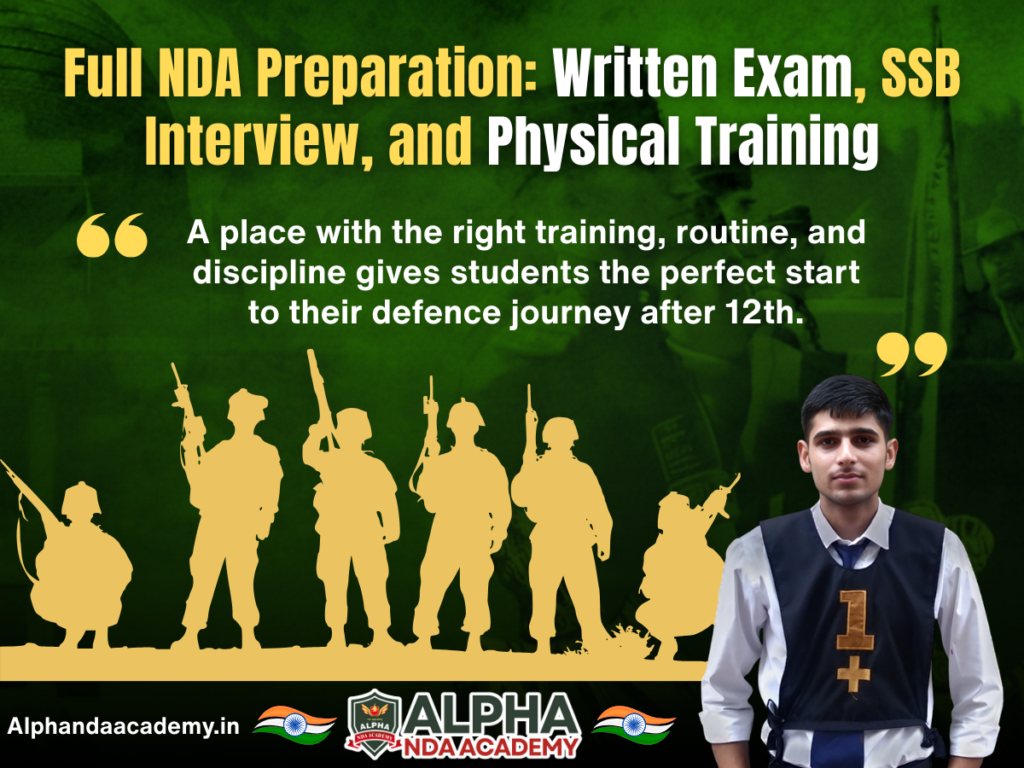 Full NDA Preparation: Written Exam, SSB Interview, and Physical Training