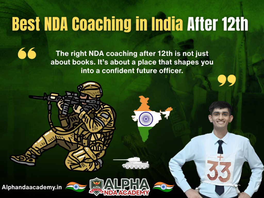 Best NDA Coaching in India After 12th – Why Alpha NDA Academy Is the Right Choice