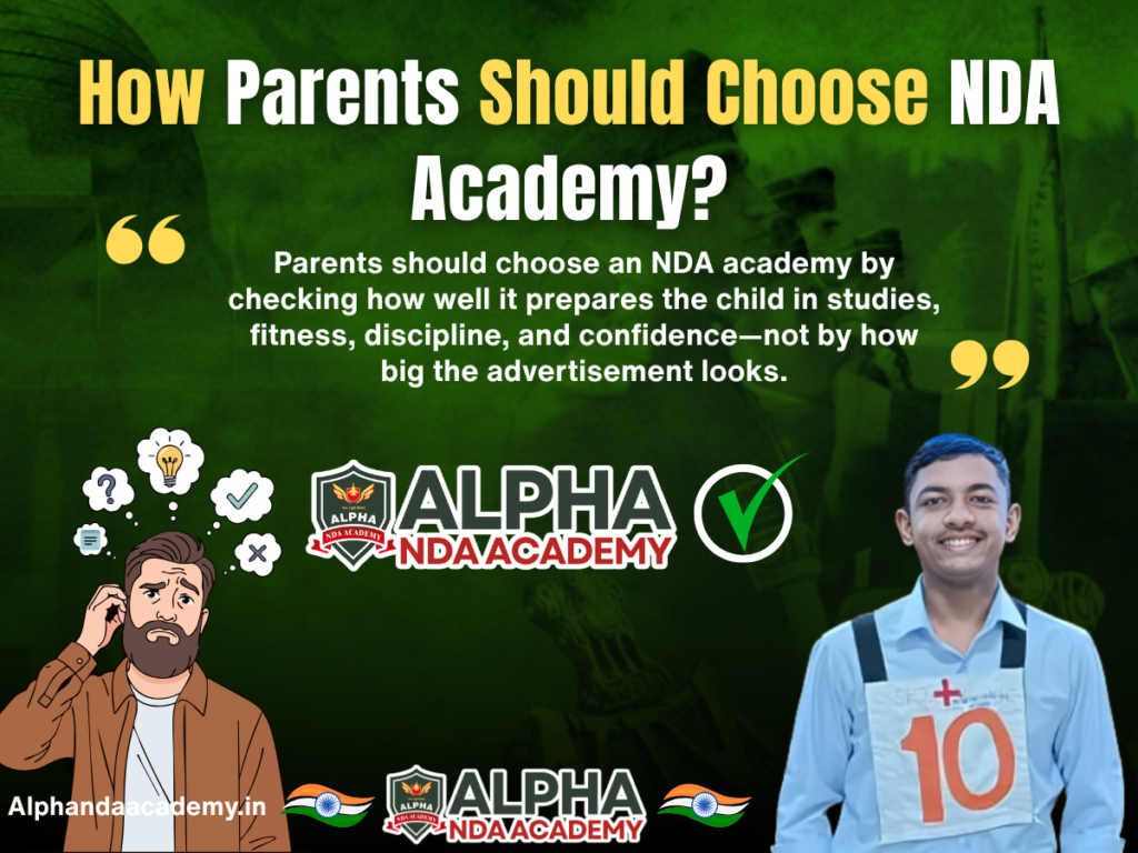 How Parents Should Choose NDA Academy: Understand What an NDA Academy Truly Offers