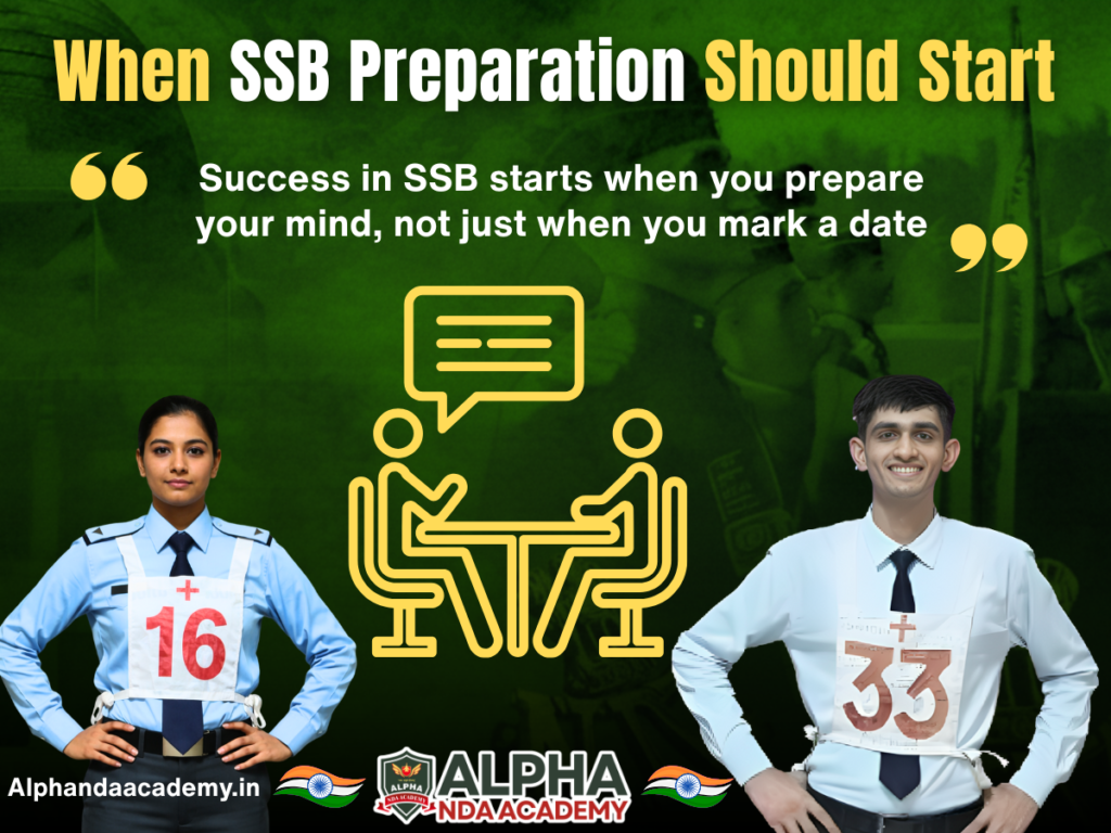 When SSB Preparation Should Start: Understanding the SSB Interview and Why Early Preparation Matters