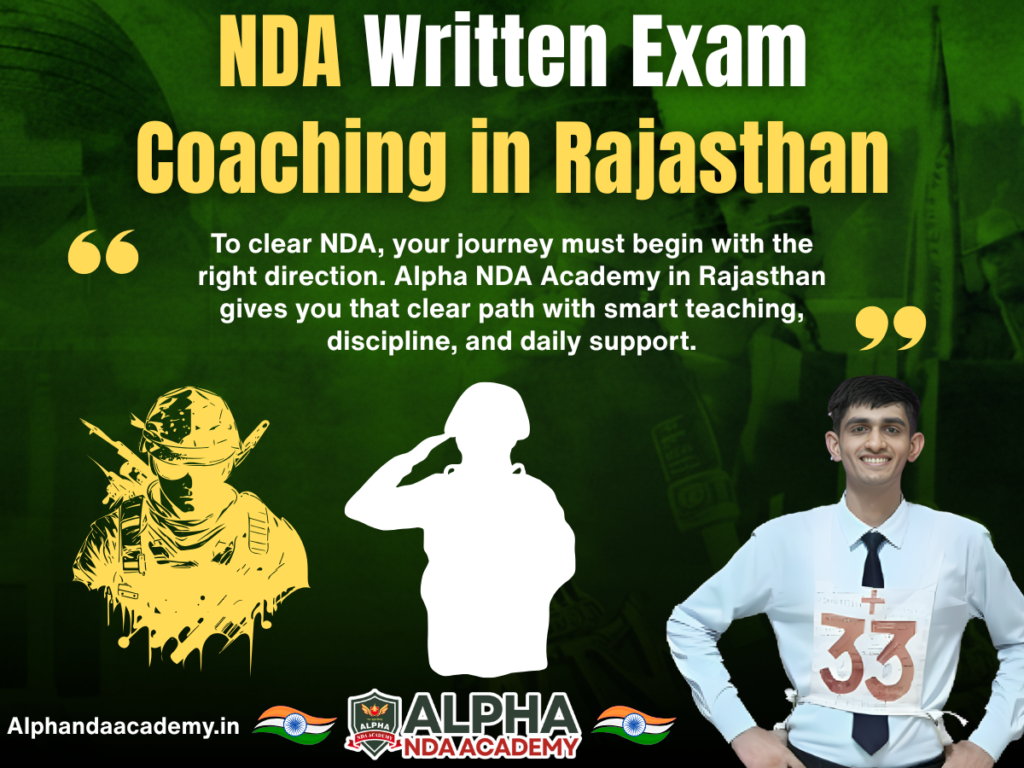 NDA Written Exam Coaching in Rajasthan (2026) : Join Alpha NDA Academy