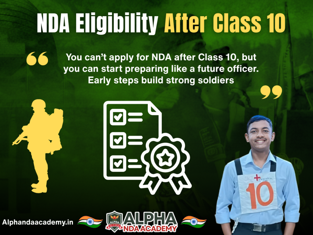 NDA Eligibility After Class 10