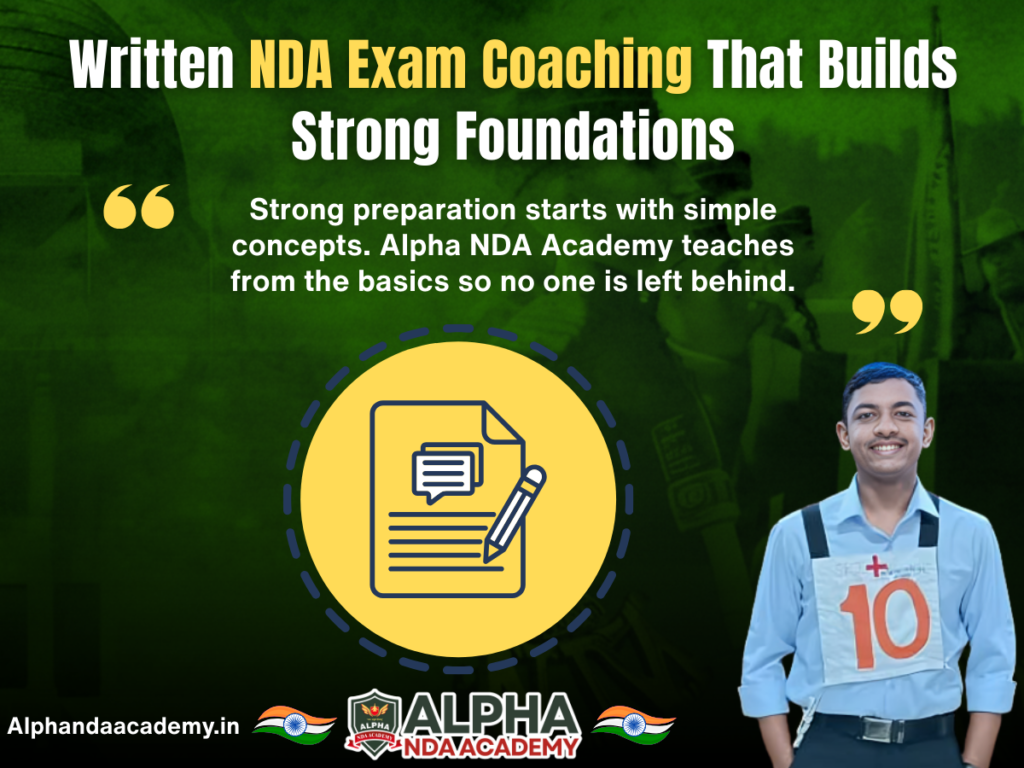 Written NDA Exam Coaching That Builds Strong Foundations