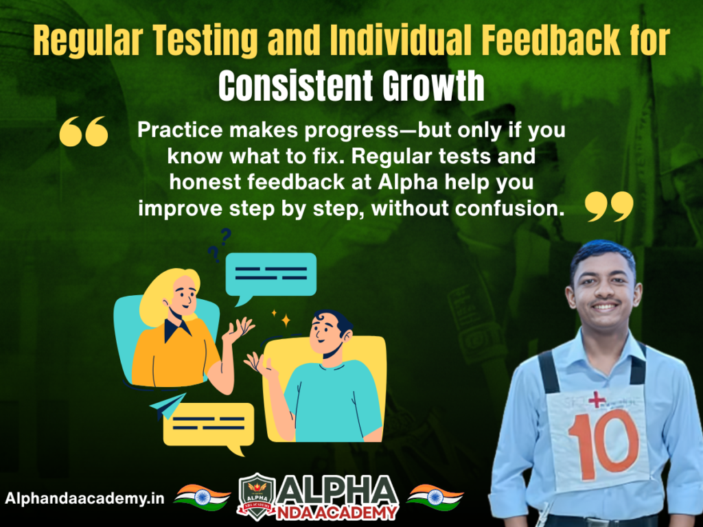 Regular Testing and Individual Feedback for Consistent Growth