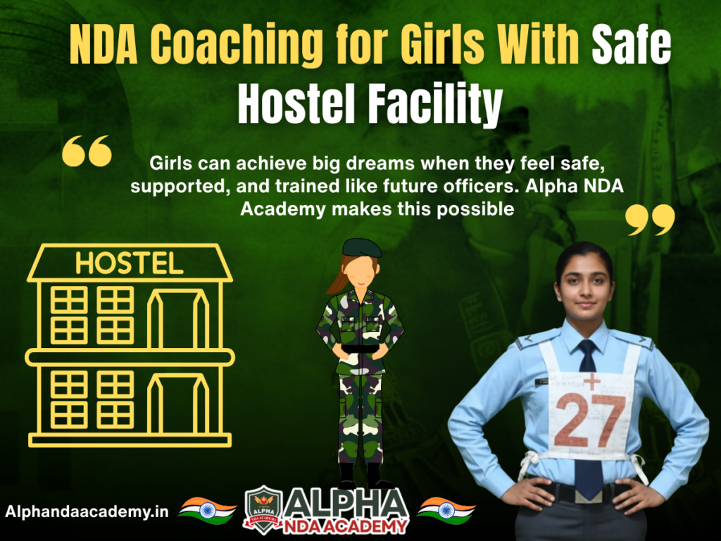 NDA Coaching for Girls With Safe Hostel Facility