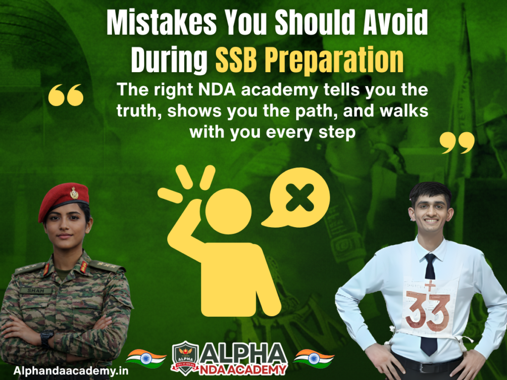Mistakes You Should Avoid During SSB Preparation
