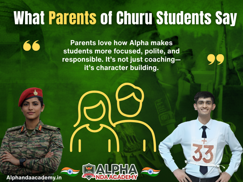 What Parents of Churu NDA Students Say