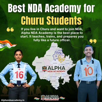 Read more about the article Best NDA Academy for Churu Students – Why Alpha NDA Academy is the perfect Choice