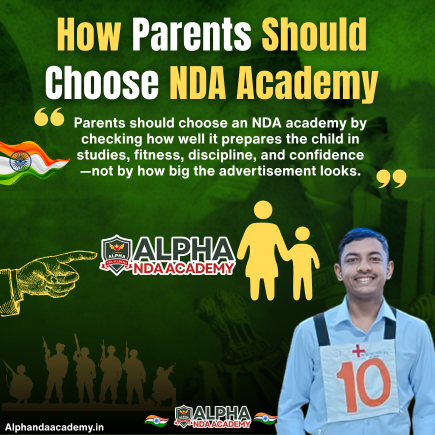 Read more about the article How Parents Should Choose NDA Academy: A Detailed Guide Every Parent Needs