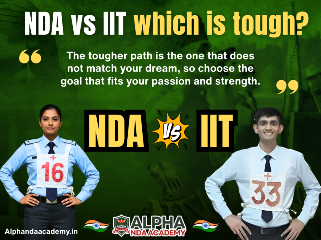 NDA vs IIT which is tough?: Understanding NDA Exam Structure and Selection Process