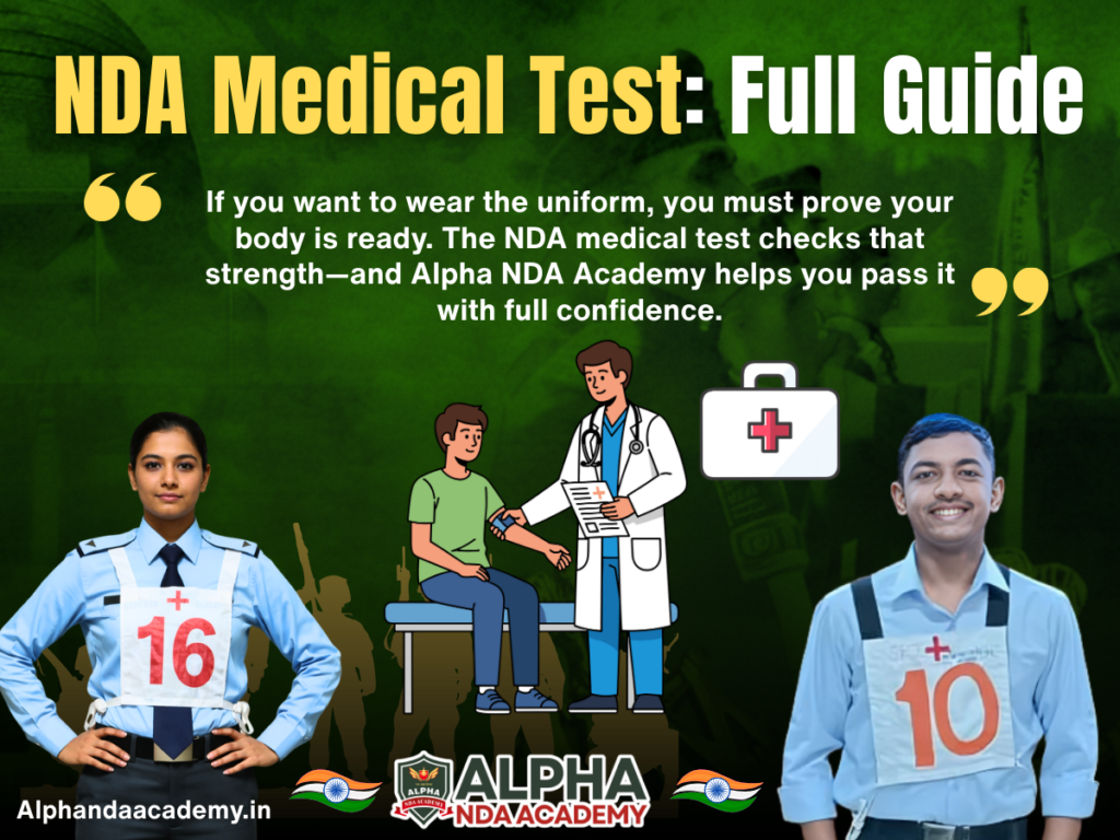 Why the NDA Medical Test Is Crucial? Complete Guide By Alpha NDA Academy