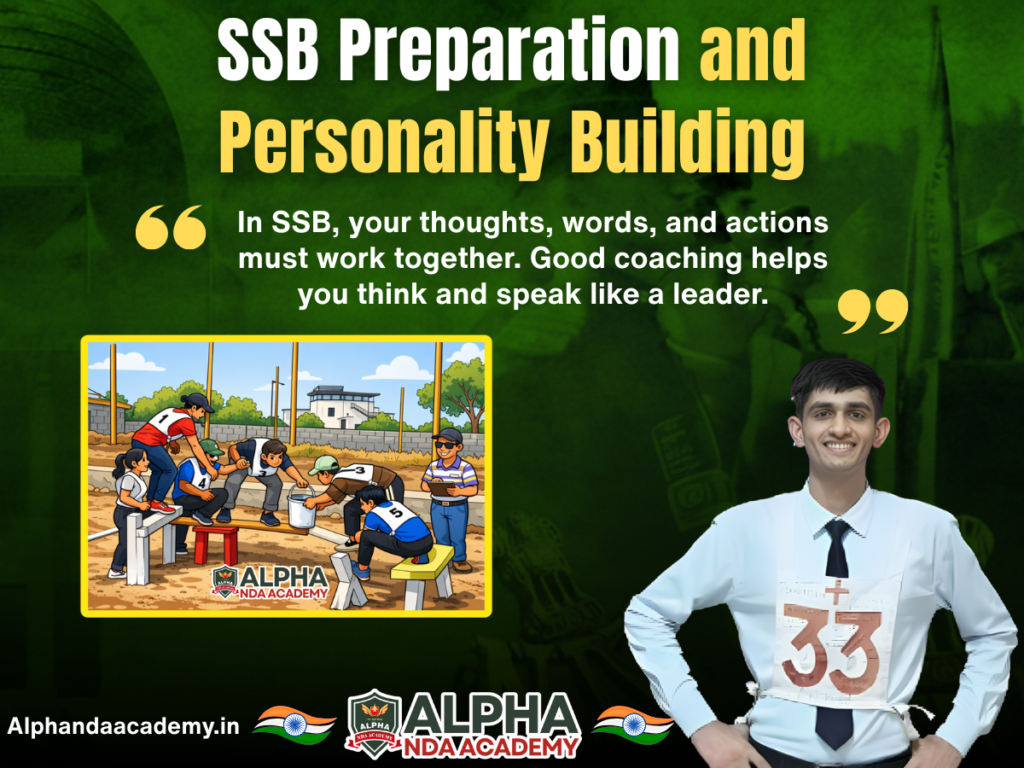 SSB Preparation and Personality Building