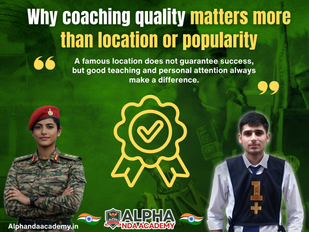 Why coaching quality matters more than location or popularity