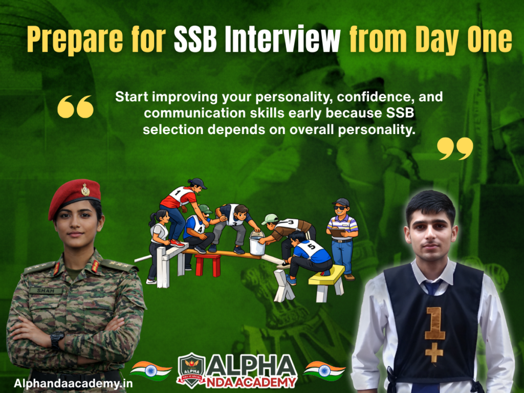 Prepare for SSB Interview from Day One