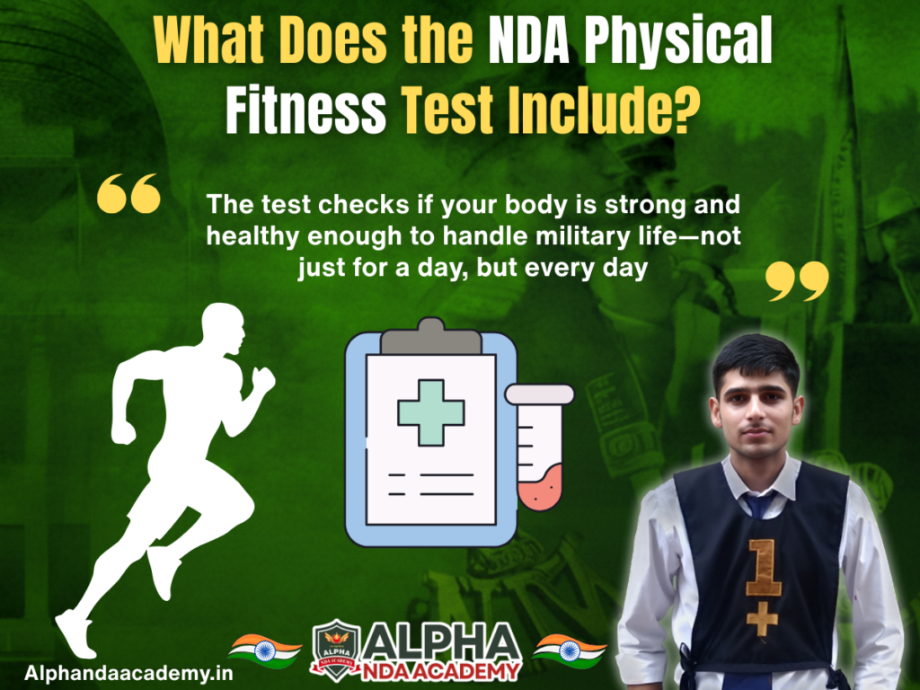 What Does the NDA Physical Fitness Test Include?