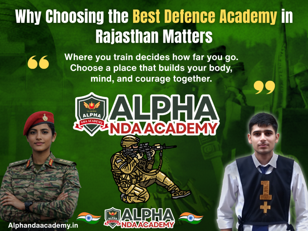 Why Rajasthan is a Strong Defence Preparation Hub