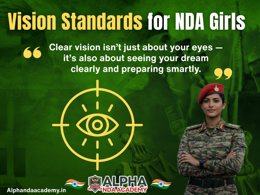Vision Standards for NDA Girls