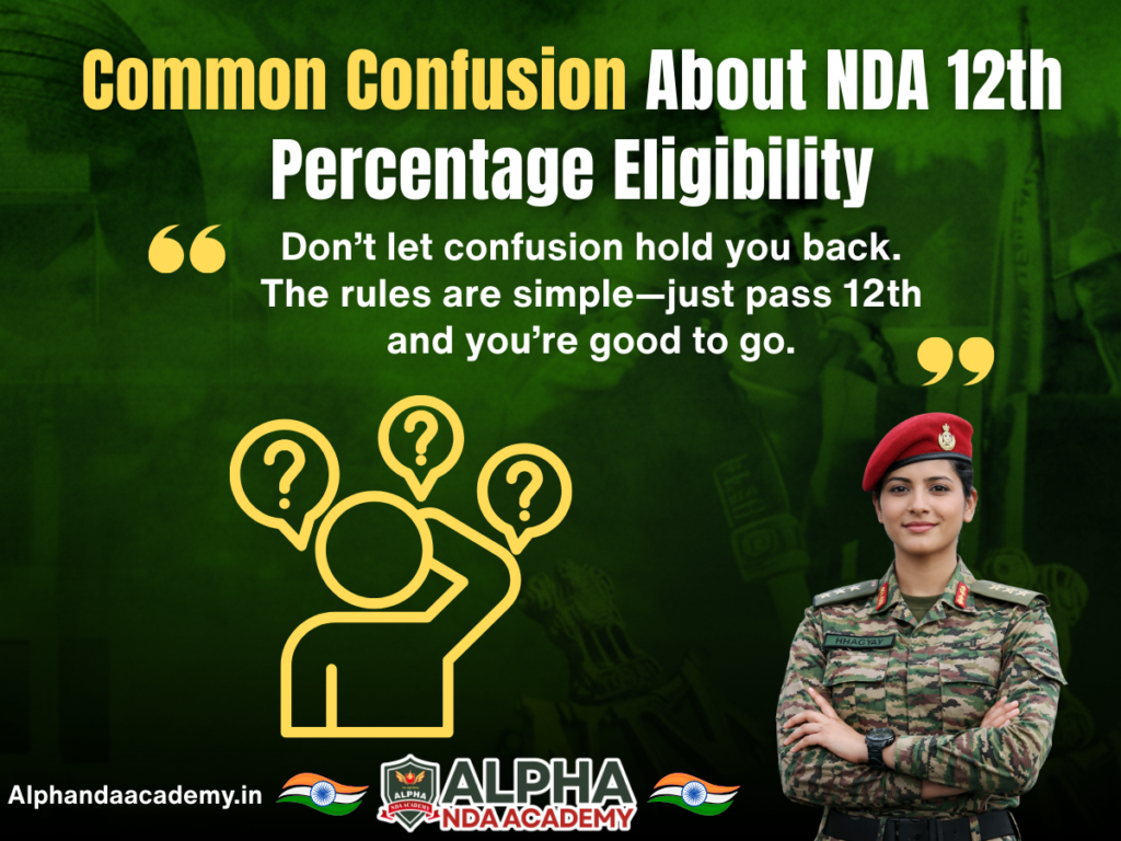Common Confusion About NDA 12th Percentage Eligibility