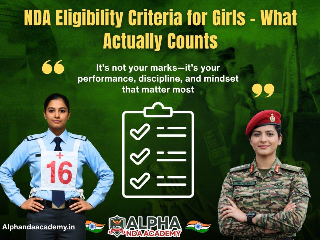 NDA Eligibility Criteria for Girls – What Actually Counts