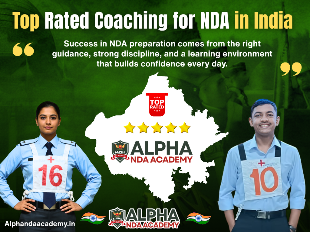 Top Rated Coaching for NDA in India: Alpha NDA Academy (Sikar, Rajasthan)