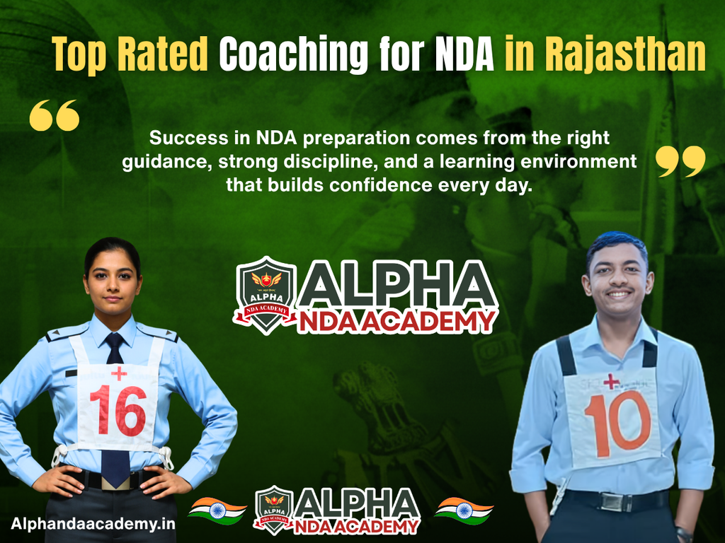 Which Is the Top Rated Coaching for NDA in Rajasthan? and Why Alpha NDA Academy is Famous For Defence Preparation