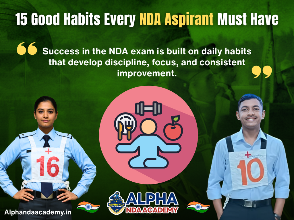 15 Good Habits Every NDA Aspirant Must Have to Get NDA Success