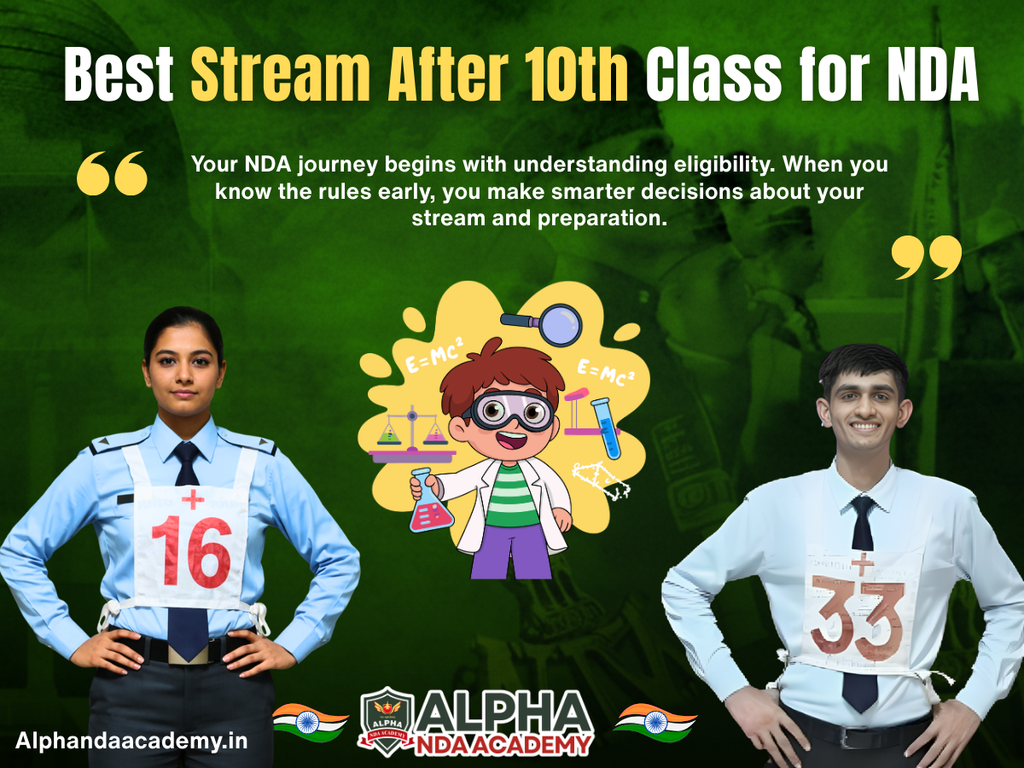 Best Stream After 10th Class for NDA: Eligibility After 10th – What You Must Understand First