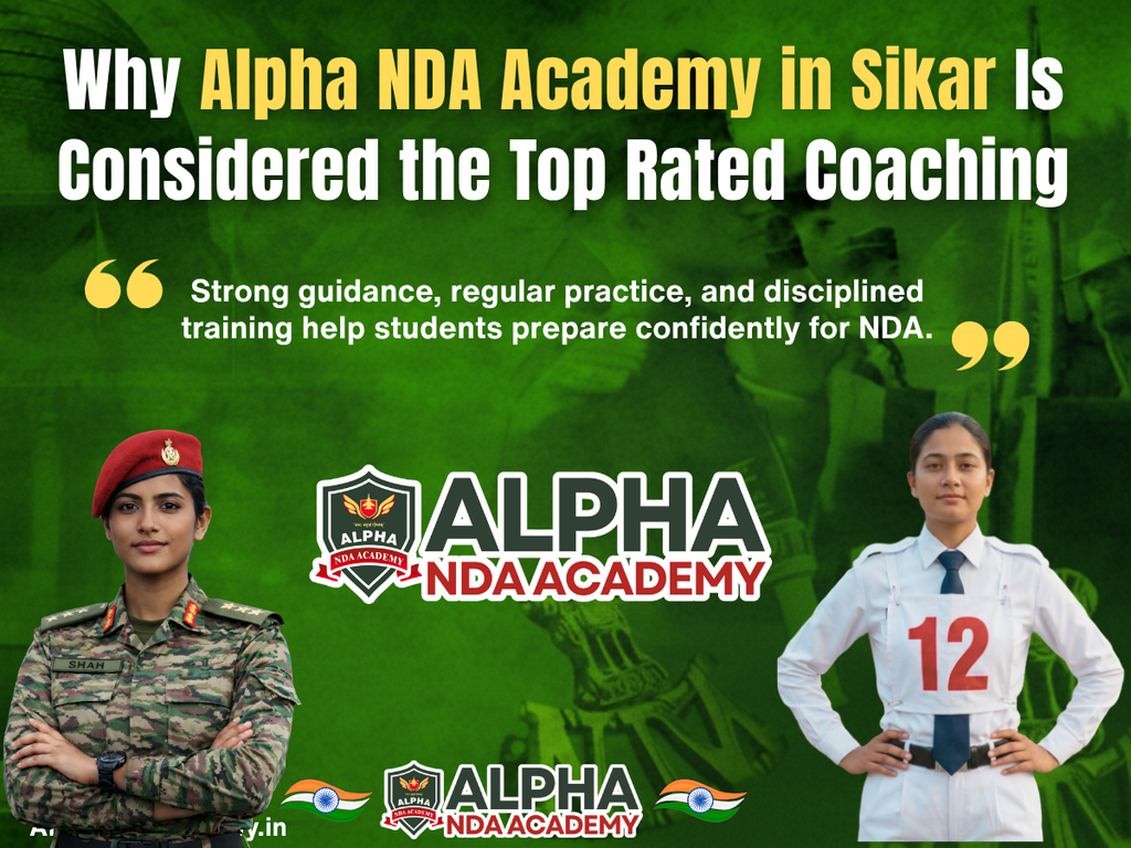Why Alpha NDA Academy in Sikar Is Considered the Top Rated Coaching for NDA in Rajasthan