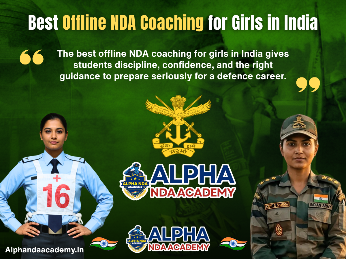 Best Offline NDA Coaching for Girls in India: Alpha NDA Academy is the Perfect Choice
