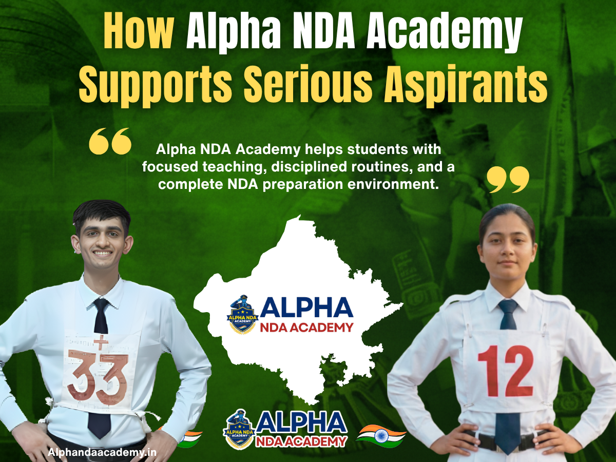 How Alpha NDA Academy Supports Serious Aspirants
