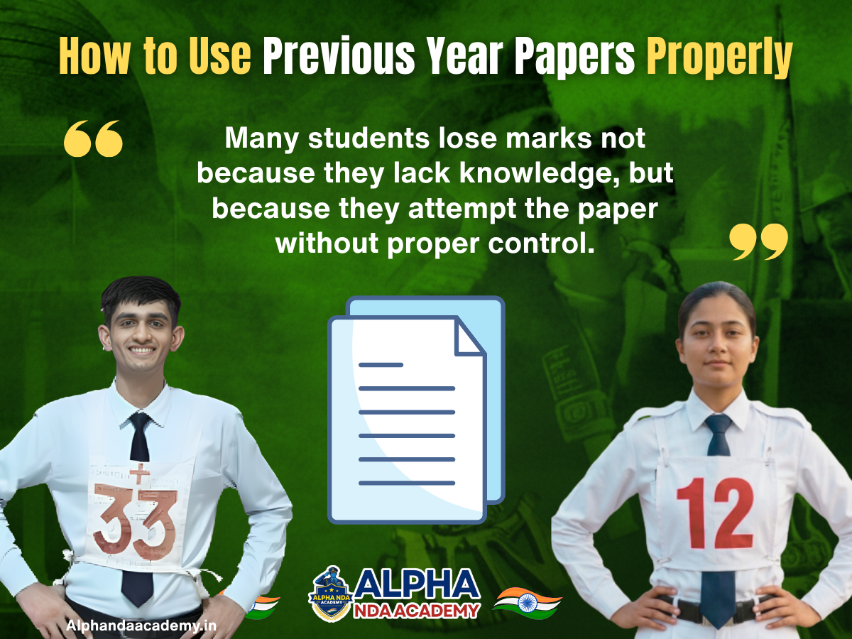 How to Use Previous Year Papers Properly