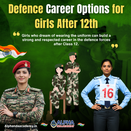 Read more about the article Defence Career Options for Girls After 12th: A Complete Guide for Aspirants