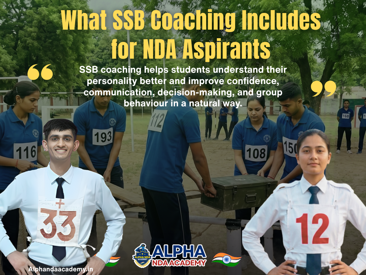 What SSB Coaching Includes for NDA Aspirants