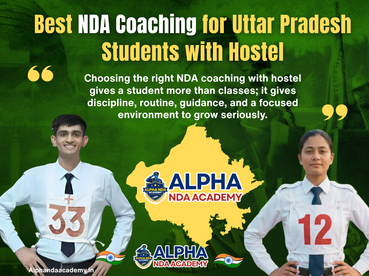 Best NDA Coaching for Uttar Pradesh Students with Hostel