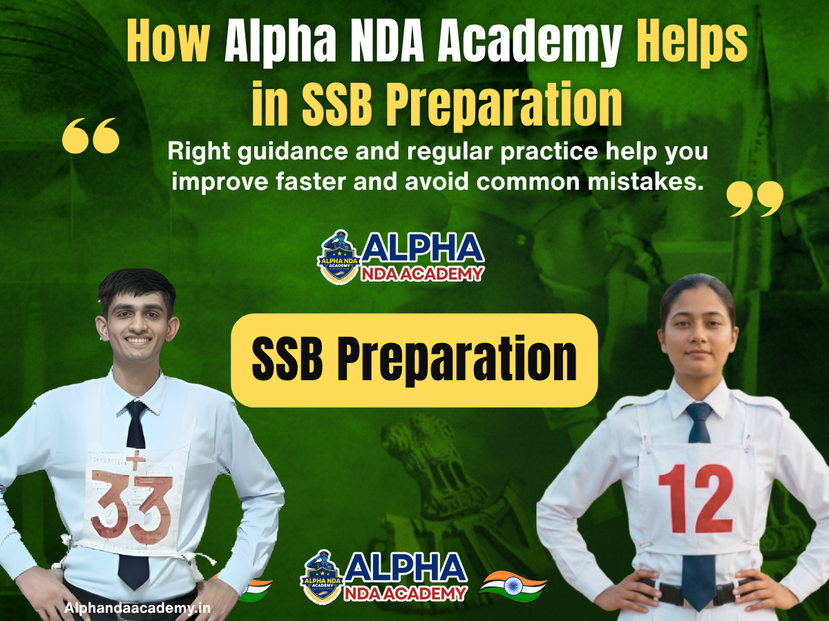 How Alpha NDA Academy Helps in SSB Preparation