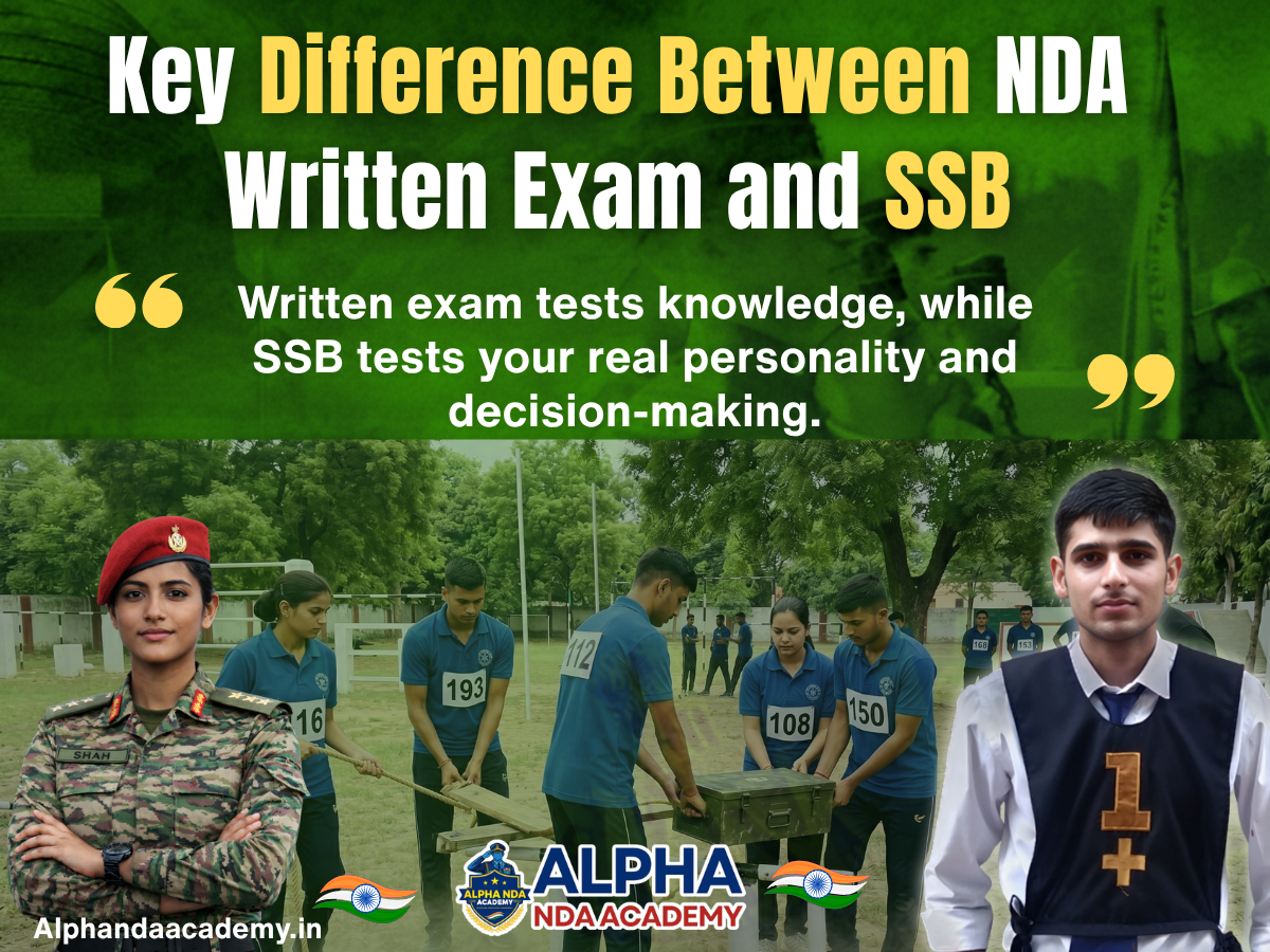 Key Difference Between NDA Written Exam and SSB