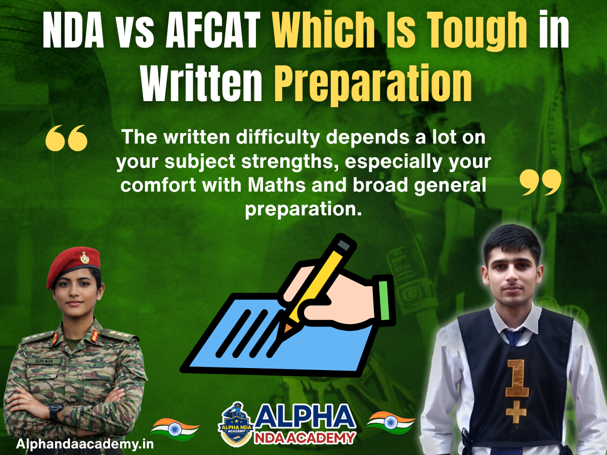 NDA vs AFCAT Which Is Tough: Understanding the Basic Difference Between NDA Exam and AFCAT Exam