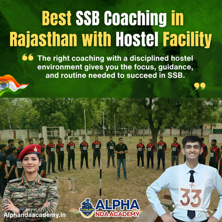 Read more about the article Best SSB Coaching in Rajasthan with Hostel Facility for NDA Aspirants