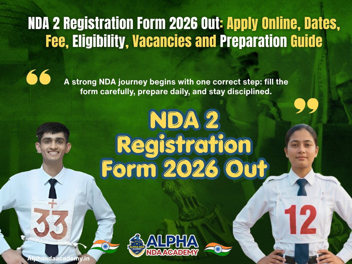 NDA 2 Registration Form 2026 Out: Apply Online, Dates, Fee, Eligibility, Vacancies and Preparation Guide