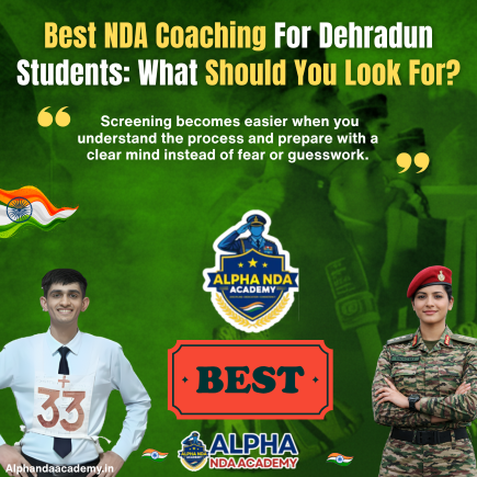 Read more about the article Best NDA Coaching For Dehradun Students With Hostel, Discipline, And Complete Guidance