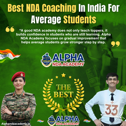 Read more about the article Best NDA Coaching In India For Average Students Who Want Real Improvement