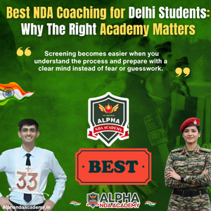Read more about the article Best NDA Coaching for Delhi Students: A Practical Guide To Choosing The Right NDA Academy