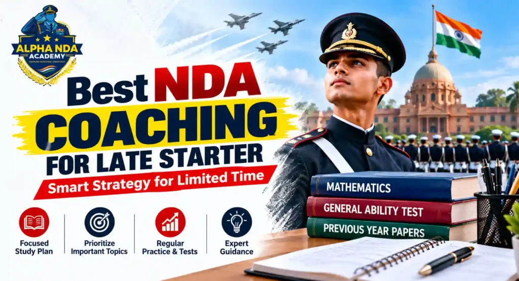 Best NDA Coaching for Late Starter