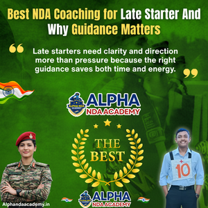 Read more about the article Best NDA Coaching for Late Starter: Smart Preparation Strategy for Limited Time