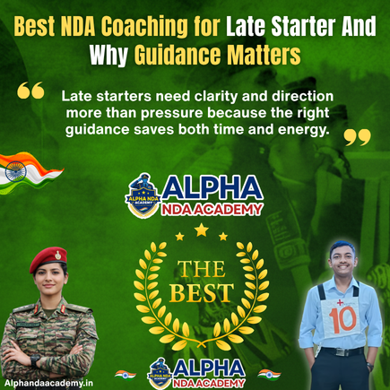 Read more about the article Best NDA Coaching for Late Starter: Smart Preparation Strategy for Limited Time