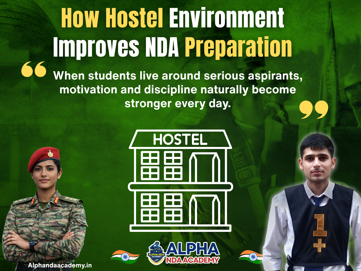 How Hostel Environment Improves NDA Preparation