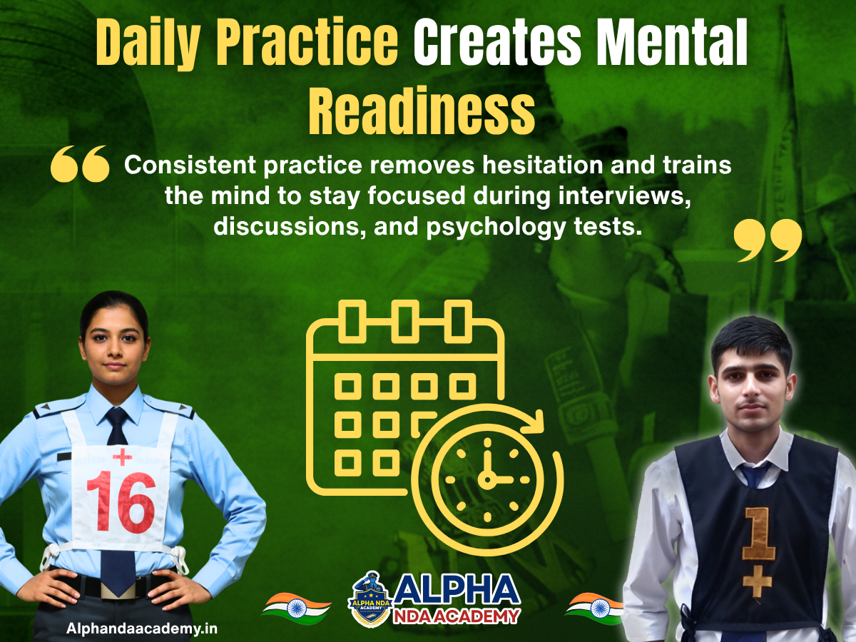 Daily Practice Creates Mental Readiness