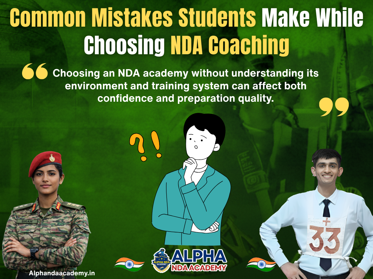 Common Mistakes Students Make While Choosing NDA Coaching