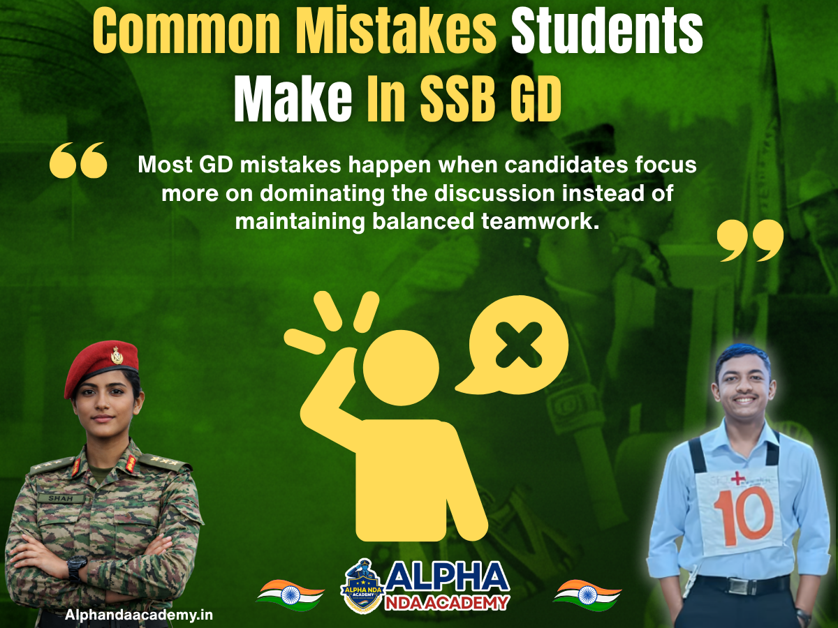 Common Mistakes Students Make In SSB GD